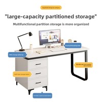 Escritorio Moderno para Sala de Estar con Bandeja para Teclado, Ideal para Laptops Compactas, Nuevo Diseño, Excelente Oferta