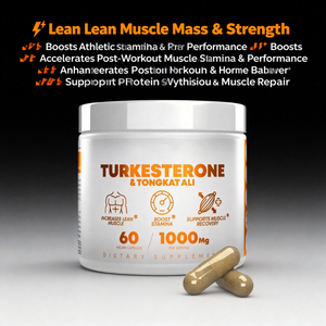 Capsules <span class=keywords><strong>de</strong></span> Turkesterone et Tongkat Ali 1000mg pour le développement musculaire et le soutien <span class=keywords><strong>de</strong></span> l'endurance - Product Image 1
