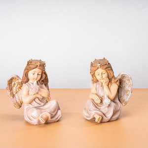 Christmas Figurine <b>Set</b> Peace <b>Nativity</b> Scene Decor 4-4.9in Retro Style Indoor Desktop Ornament - Product Image 3