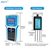 JXCT, plataforma de prueba rápida de suelo 4 en 1 de alta calidad, Analizador de conductividad de fertilidad de nutrientes del suelo, Sensor de humedad del suelo RS485