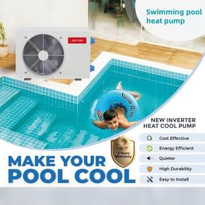 Air-eau Pool House à grand volume Smart Wifi 21KW 25KW Inverter Chiller Titanium Heat Echangeur <span class=keywords><strong>Chauffage</strong></span> Refroidissement Pompe à chaleur - Product Image 6