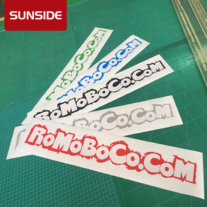 Decalcomanie <span class=keywords><strong>per</strong></span> parabrezza auto taglio personalizzato in vinile <span class=keywords><strong>con</strong></span> marchio stampa lettera testo Logo PVC auto trasferimento <span class=keywords><strong>adesivi</strong></span> - Product Image 6