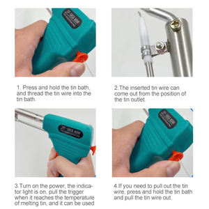 Herramienta de soldadura de alimentación automática <span class=keywords><strong>Melic</strong></span> 60W o 80W para tiras de LED calor interno o calor externo - Product Image 5