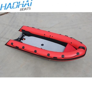 Bateaux pneumatiques à rames gonflables en fibre de verre Hypalon RIB 480 les plus récents de 2023 avec réservoir de carburant intégré de 60 L et certification CE - Product Image 3