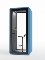 Vente en gros Meeting Pod Téléphone de bureau Portable Vocal Phone Pods Enregistrement vocal Cabine Acoustique Insonorisé Office Pod