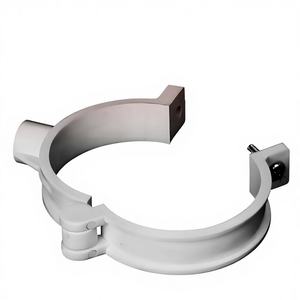 Abrazadera de <span class=keywords><strong>PVC</strong></span> de doble uso <span class=keywords><strong>para</strong></span> drenaje, tipo elevador, engrosada, con hebilla fija en forma de U, conexión hembra de cabeza hexagonal, modelo métrico 50-315 - Product Image 3