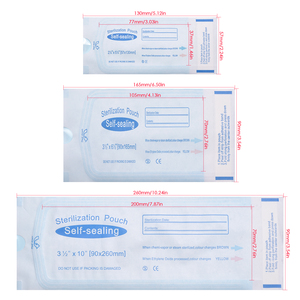 200 pièces/boîte, vente en gros, sachets de stérilisation auto-adhésifs, sachets de stérilisation jetables, parfaits pour les salons de manucure - Product Image 3