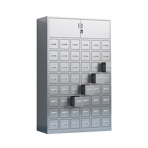<span class=keywords><strong>Armoire</strong></span> à tiroirs multi-usages en acier inoxydable durable, écologique et au design minimaliste, pour usage commercial en milieu hospitalier de médecine traditionnelle chinoise - Product Image 1