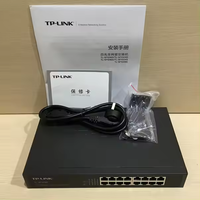 Conmutador de Red Ethernet TP-Link TL-SF1016D de 16 Puertos y 10/100 Mbps
