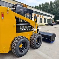 Kompakte Diesel-Kompakt lader S16 S18 S130 S160 S185 S220 S250 S300 S630-Serie mit Motorradlader-Verkauf der chinesischen Marke
