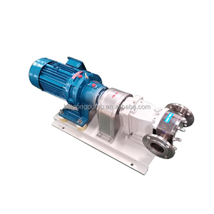 Bomba del lóbulo del rotor sanitario, rotor rotativo de alta viscosidad, para mango químico, <span class=keywords><strong>crema</strong></span> de zumo de fruta, pompas de manzana, leche, queso - Product Image 1