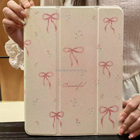 Étui miroir rose pour iPad A16 11th 2025 Pro 11 pouces M4 2024 Air11 M3 M2 iPad Air5 4 10.9 10th Tablet Cover avec porte-crayon