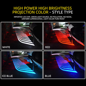 Lámpara de Proyección de Alas de Ángel Impermeable de Alta Calidad, Luz Decorativa para Carrocería de Automóvil, Lámpara de Bienvenida para Puerta, Nueva Condición - Product Image 3