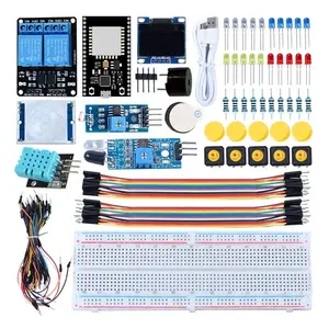 Vendita diretta in fabbrica Open Source ESP32 IoT Starter Kit ESP-32S WiFi ESP32 scheda di sviluppo e Kit di elettronica Starter Kit