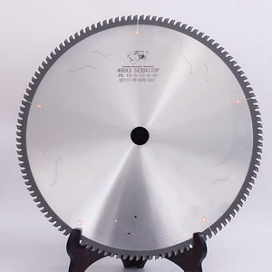 Lame de scie circulaire industrielle à pointe diamantée 120T pour la découpe d'aluminium, de portes, de fenêtres, de barres en aluminium et de métaux - Product Image 1