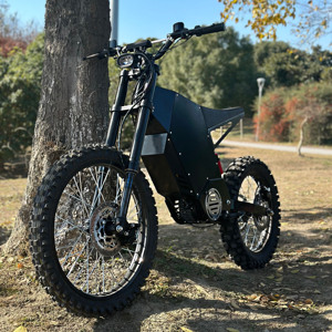 Bicicleta eléctrica Vintage para adultos, 10000W, 84V, neumático ancho, todoterreno, bicicleta de montaña, Motor de cubo trasero, batería de litio, potencia de batería de W - Product Image 6