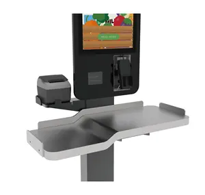 Kiosk digital do pagamento do serviço de auto-serviço da tela do toque do pedido do oem restaurante