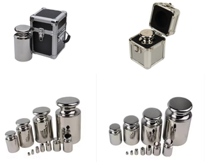 أوزان معايرة من الفولاذ المقاوم للصدأ 304 طراز F1 M1 بأوزان 5 كجم و10 كجم و20 كجم مع شاشة LCD/LED من المصنع الأصلي - Product Image 5