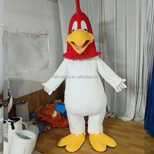Efun quantité minimale de commande 1 PC Costumes de mascotte de poulet de dessin <span class=keywords><strong>animé</strong></span> personnalisés professionnels Costumes de marche pour adultes et animaux à vendre - Product Image 1