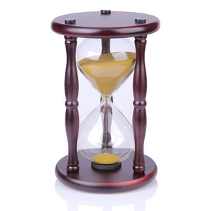 Reloj de Arena de Madera Estético para Decoración de Escritorio, Oficina, Hogar, Reloj de Arena Vintage, Idea de Regalo Minimalista - Product Image 2