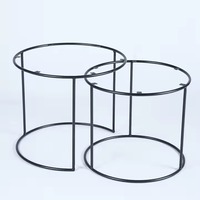 Pieds de table en fonte et acier de style industriel, modernes du milieu du siècle, pour la décoration intérieure, les restaurants, les bureaux, les cafés, les bancs de salle à manger, LBN