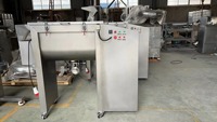 Mélangeur de poudre de lait et de farine de qualité alimentaire industriel automatique certifié CE avec fonction de séchage et pompe mélangeuse à vis