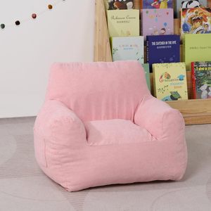 Modern <b>Bean</b> <b>Bag</b> Chair with Shered Foam Filled Sofa Toddler Chair in Corduroy Fabric Safety Design for Kids Bedroom Use - Product Image 5