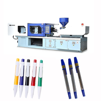 Stylo à bille faisant la machine Machine de moulage par injection de matériau PP 178t avec servomoteur Mini machine d'injection manuelle