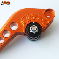 Levier de frein de moto de haute qualité, usinage CNC, accessoires modifiés pour guidon de moto