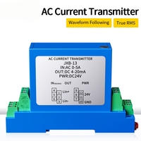 Transducteur de signal de courant DC24V AC DC 0-15A 4-20mA 0-10V RS485, transformateur de courant AC, capteur OEM ODM