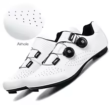 <span class=keywords><strong>Scarpe</strong></span> da Ciclismo Uomo Sneaker Sportive per <span class=keywords><strong>Bici</strong></span> da Strada Stivali Piatti da Corsa <span class=keywords><strong>Scarpe</strong></span> da Ciclismo Veloci per Trail e Mountain Bike Calzature per Pedali SPD - Product Image 3