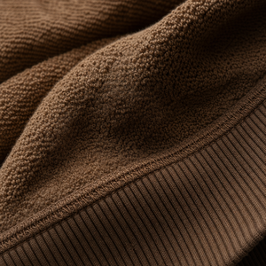 Heavyweight Cotton Tracksuit Set Hoodie &amp; <strong>Jogger</strong> Washed <strong>Brown</strong> Oversized Streetwear 2-Piece Custom Logo for Men MOUNTNEVE Oem Odm - Product Image 4