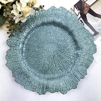 Nouvelles Assiettes de Présentation Élégantes en Plastique de 13 Pouces pour Mariages et Fêtes à Domicile, Vente Chaude 2026, Haute Qualité, Vente en Gros
