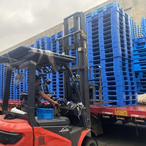 Melhor Preço Europallets De Plastico Novo e Usado 1212 Series <span class=keywords><strong>Euro</strong></span> Paletes Durável HDPE Plástico para Armazenamento - Product Image 1