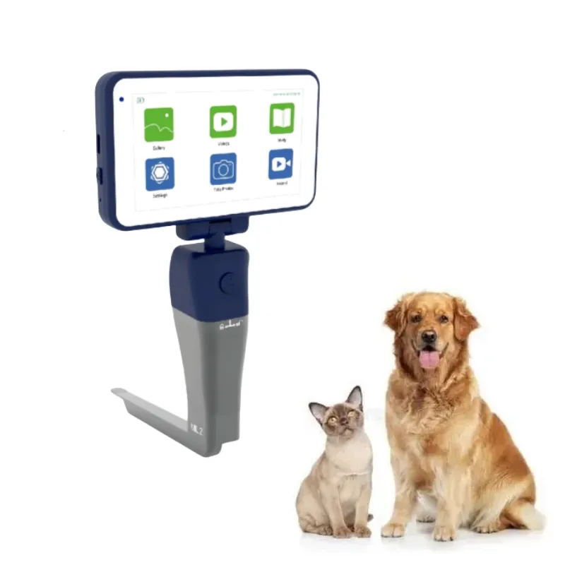 Cheap Price Animal 4.5 Inch Display Veterinary Anesthesia Video Laryngoscope for Sale