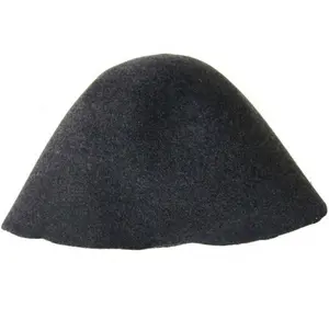 Vários tamanhos cones 100% lã chapéu de feltro