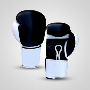 นวมชกมวย MMA มวยไทย หนัง PU ระบายอากาศ แห้งเร็ว สำหรับผู้ชาย ปรับขนาดได้ 6-12 ออนซ์ สำหรับฝึกซ้อมมวย - Product Image 1