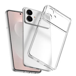 Esquinas de airbag a prueba de golpes Crystal Clear TPU Bumper Hard Acrylic Precise Hole Phone Case para <span class=keywords><strong>Samsung</strong></span> <span class=keywords><strong>Galaxy</strong></span> S26 Edge - Product Image 2
