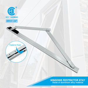 Charnière de fenêtre à battant en aluminium à rainure carrée moderne <span class=keywords><strong>Bras</strong></span> de maintien télescopique à fermeture en douceur avec friction Bisagra De Ventana - Product Image 3