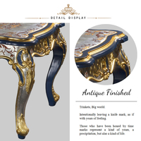 Table basse de luxe de la série européenne Yips LD-1703-1518, table d'appoint