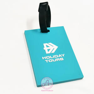 ป้ายซิลิโคนใส่ชื่อกระเป๋าเดินทางมีที่ใส่บัตรประจำตัวกระเป๋าเดินทางลายการ์ตูน - Product Image 1