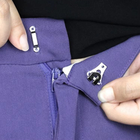 Cierre de Gancho y Ojal Metálico para Prendas: Cierre de Cuello, Falda, Sujetador, Vestido, Pantalón, Cintura. Accesorios de Costura y Ferretería para Ropa.