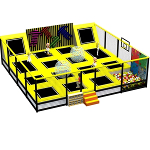 <span class=keywords><strong>Parc</strong></span> de trampolines intérieur commercial sur mesure avec aire de jeux souple, centre de jeux pour enfants, solution clé en main - Product Image 5