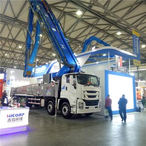 Camion pompe à béton de marque JIUHE, 25m, 30m, 38m, 43m, 52m, camion à béton, pompe à flèche, camion pompe à béton à vendre - Product Image 4