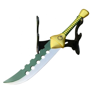 Mini <span class=keywords><strong>épée</strong></span> en métal Meliodas Lostvayne, jouet porte-clés, 30 cm, inspiré des mangas et anime populaires, fabriqué en Chine - Product Image 1