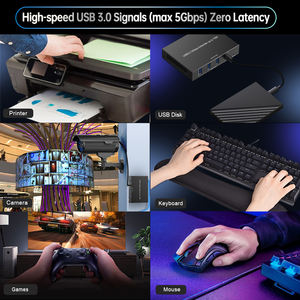 <span class=keywords><strong>Usb</strong></span> 3.0 Extender 229ft 70M 4-poort Over Cat5e Cat6 Rj45 <span class=keywords><strong>Lan</strong></span> Extensie Poe 5V Laag Stroomverbruik <span class=keywords><strong>Usb</strong></span> Extender - Product Image 6