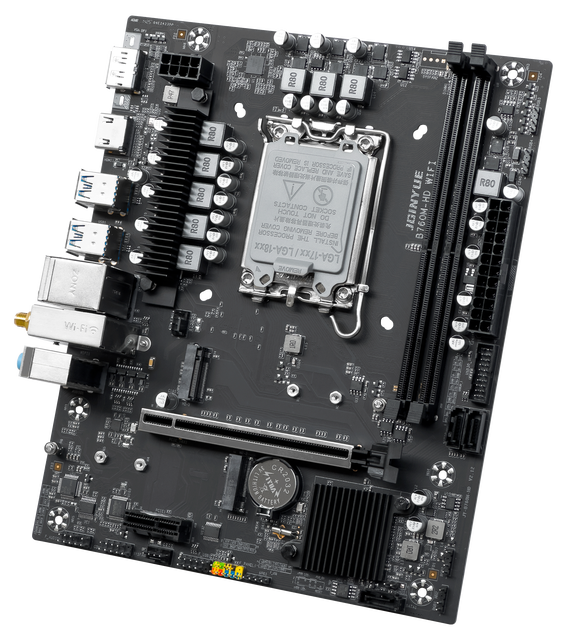 High Quality Dual DDR4 LGA1700 Compatible 12th/13th Gen Intel H610 Motherboard New Used Supports 64GB Gaming M.2 PCI-E Desktop