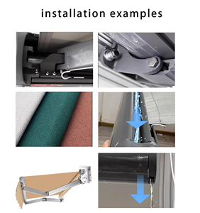Auvent de terrasse électrique rétractable moderne, très vendu, avec écran pliant, design imperméable et résistant au vent pour usage extérieur - Product Image 4