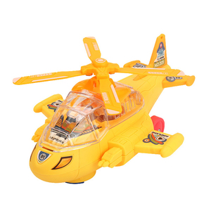 B/O jouets de <span class=keywords><strong>dessin</strong></span> <span class=keywords><strong>animé</strong></span> en plastique enfants planeur électrique avion hélicoptère avec son léger - Product Image 1