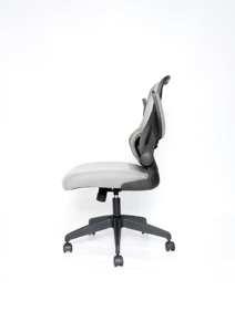 <span class=keywords><strong>Silla</strong></span> de <span class=keywords><strong>oficina</strong></span> ergonómica giratoria gris malla completa diseño minimalista <span class=keywords><strong>brazos</strong></span> abatibles con material de tela cómoda <span class=keywords><strong>silla</strong></span> de escritorio - Product Image 6